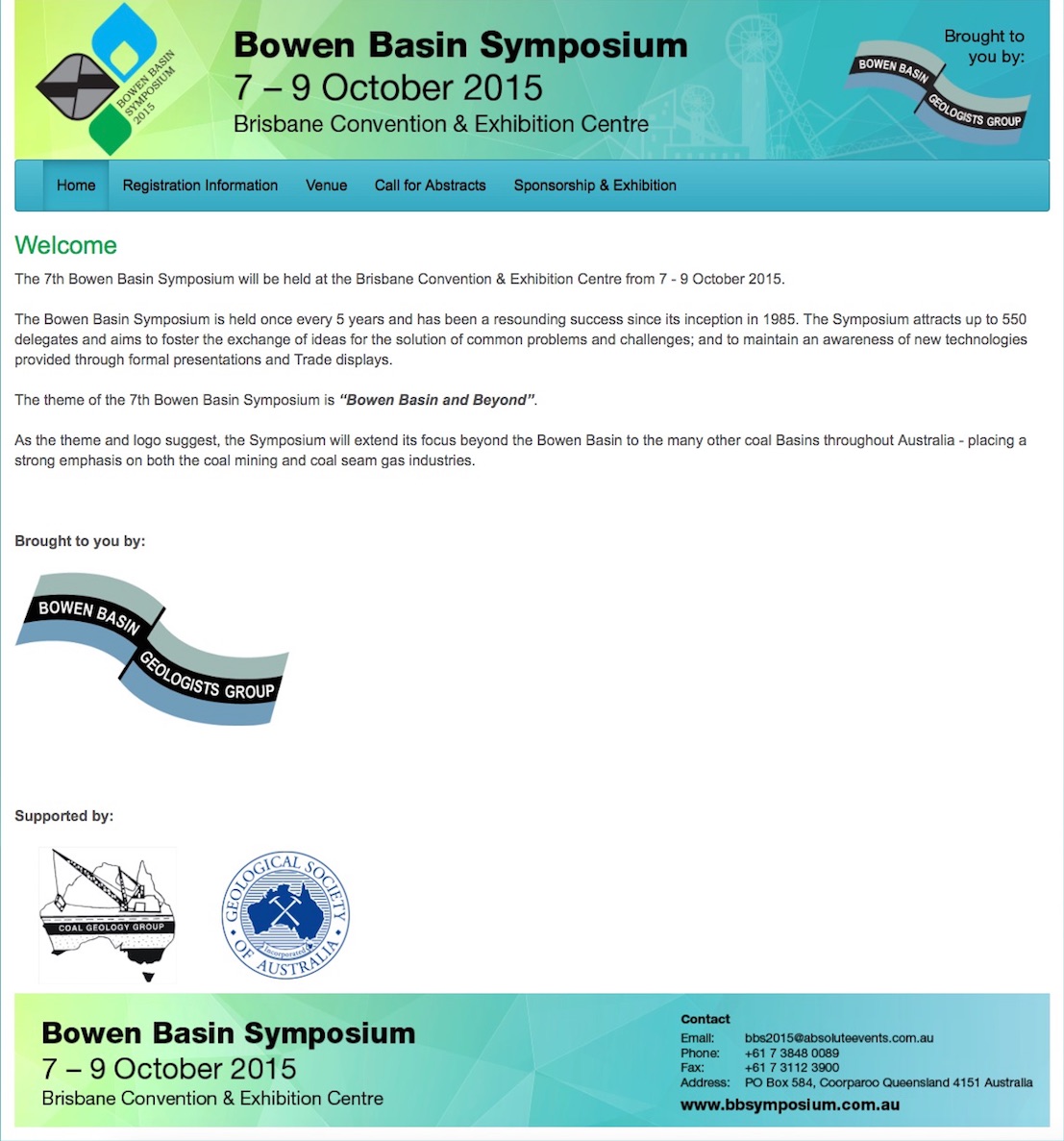 Bowen Basin Symposium