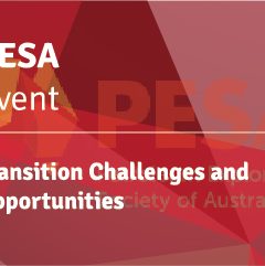 PESA WEBINAR - The Energy Transition - Challenges and Opportunities for the Oil and Gas Industry and its Professionals