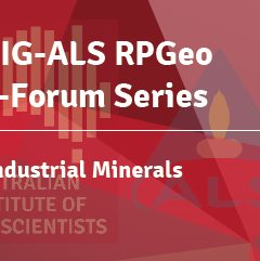 RPGeo E-forum: Industrial Minerals