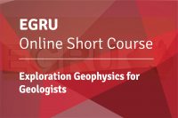 EGRU Professional Development Course - EXPLORATION GEOPHYSICS FOR GEOLOGISTS