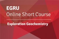EGRU Online Short Course: Exploration Geochemistry - Nov 2022