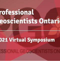 Professional Geoscientists Ontario's 2021 Virtual Symposium