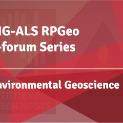 RPGeo E-forum: Environmental Geoscience