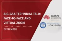 AIG-GSA TECHNICAL TALK: FACE-TO-FACE AND VIRTUAL ZOOM